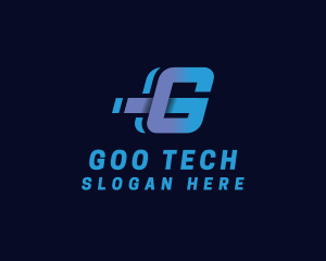 Tech Startup Letter G logo design