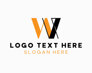 Strategist - Modern Geometric Business Letter W logo design