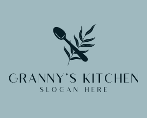 Modern Spoon Restaurant logo design