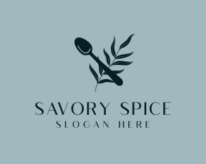 Condiments - Modern Spoon Restaurant logo design