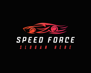 Speed Automotive Car logo design