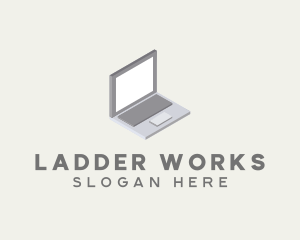 Laptop Computer Technology logo design