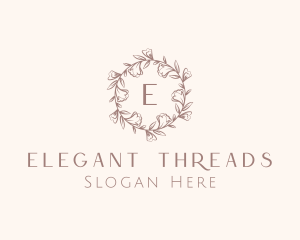 Vintage Flower Beauty Salon logo design