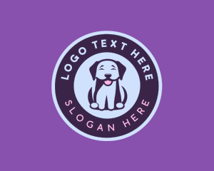 Dog Pet Grooming logo design