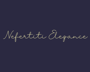 Elegant Handwritten Signature logo design