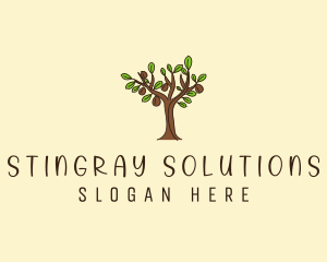 Coffee Tree Farm logo design