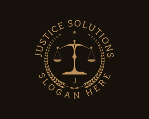 Judicial - Legal Justice Judicial logo design