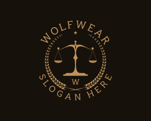 Court - Legal Justice Judicial logo design