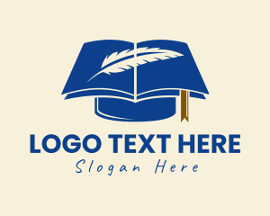 Online Class - Academic Author Graduate logo design