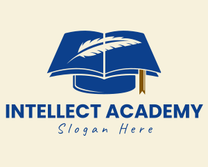 Academic Author Graduate logo design