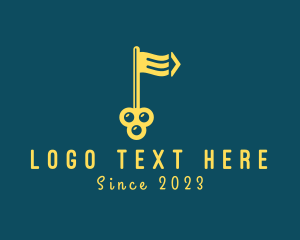 Commercial - Clover Flag Key logo design