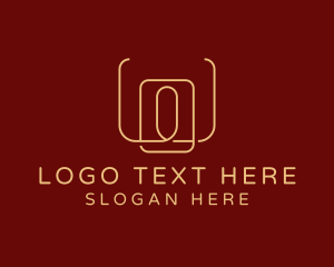 Letter O - Gold Jewelry Accessory logo design