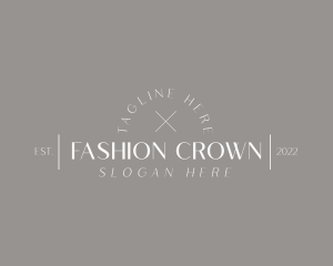 Luxury Fashion Brand logo design