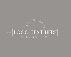 Luxury Fashion Brand Logo