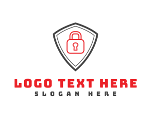 Insurance - Secure Lock Shield logo design