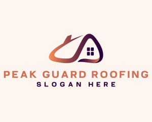 Roofing Renovation Maintenance logo design