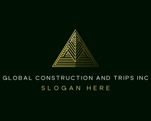 Tax - Egypt Triangle Pyramid logo design