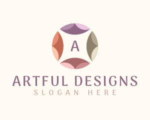 Geometric Round Boutique logo design