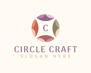 Geometric Round Boutique logo design