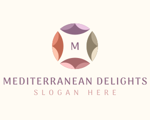 Mediterranean - Geometric Round Boutique logo design