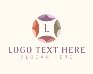 Mediterranean - Geometric Round Lettermark logo design