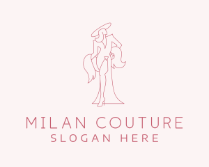 Sexy Woman Clothing logo design