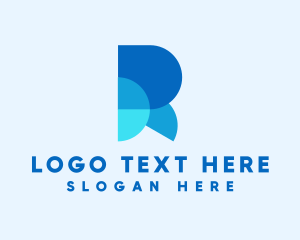 Gradient - Business Firm Letter R logo design