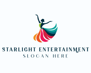 Performer - Entertainment Dance Performer logo design