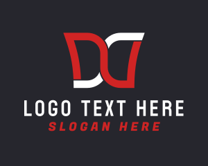 Race - Modern Startup Letter D logo design