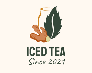 Ginger Tea Spice  logo design