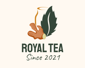 Ginger Tea Spice  logo design