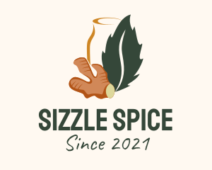 Ginger Tea Spice  logo design