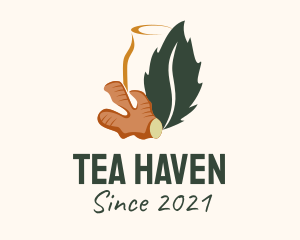 Ginger Tea Spice  logo design