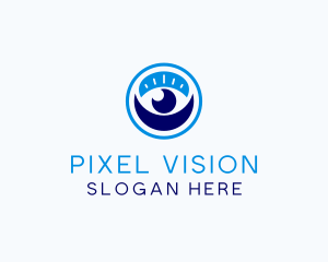Visual - Optical Visual Clinic logo design