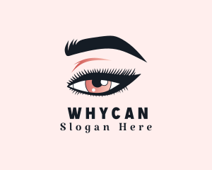 Eyelash - Beautiful Woman Eyelash logo design