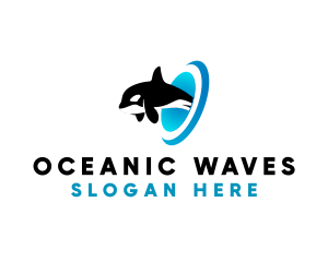 Marine - Marine Orca Whale logo design