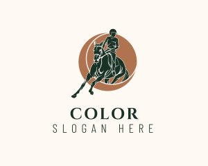 Athlete - Stallion Horse Sports logo design