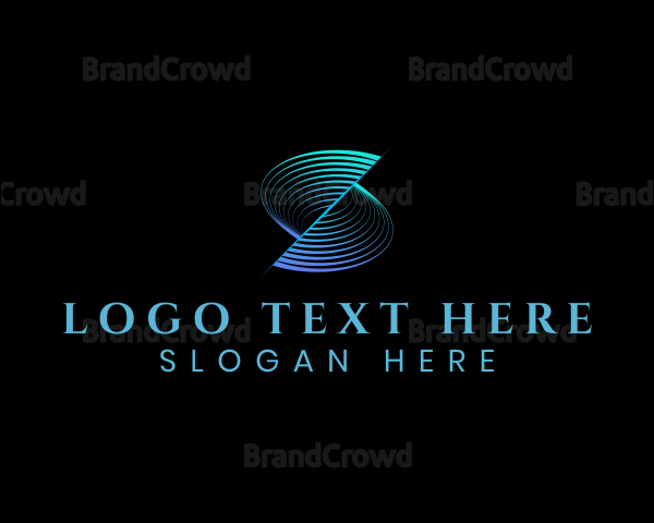 Cyber  Software App Letter S Logo