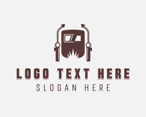 Industrial - Welding Mask Machinist logo design