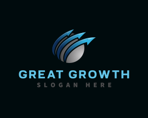 Arrow Growth Investment logo design