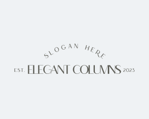 Minimalist Elegant Business logo design