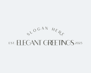 Minimalist Elegant Business logo design