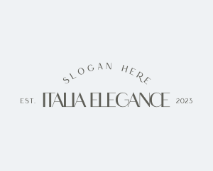 Minimalist Elegant Business logo design