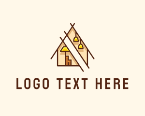 Wall Decor - Home Furniture Decor logo design