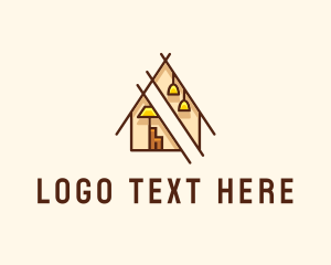 Interior Styling - Home Furniture Decor logo design