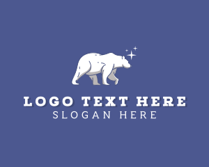 Animal Polar Bear logo design