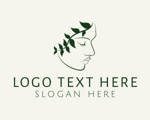 Herbal - Organic Face Cosmetics logo design