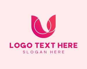 Abstract - Fashion Brand Letter U logo design