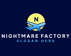 Airplane Tour Flight Logo