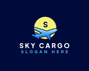 Airplane Tour Flight logo design